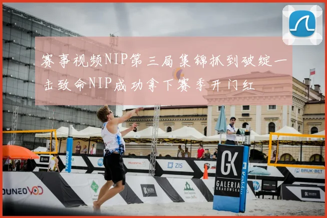 赛事视频NIP第三局集锦抓到破绽一击致命NIP成功拿下赛季开门红